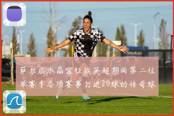 萨尔成水晶宫征战英超期间第二位单赛季各项赛事打进20球的传奇球员